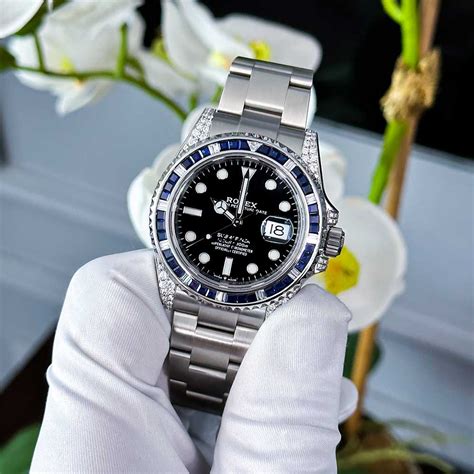 rolex submariner diamond|Rolex Submariner diamond price.